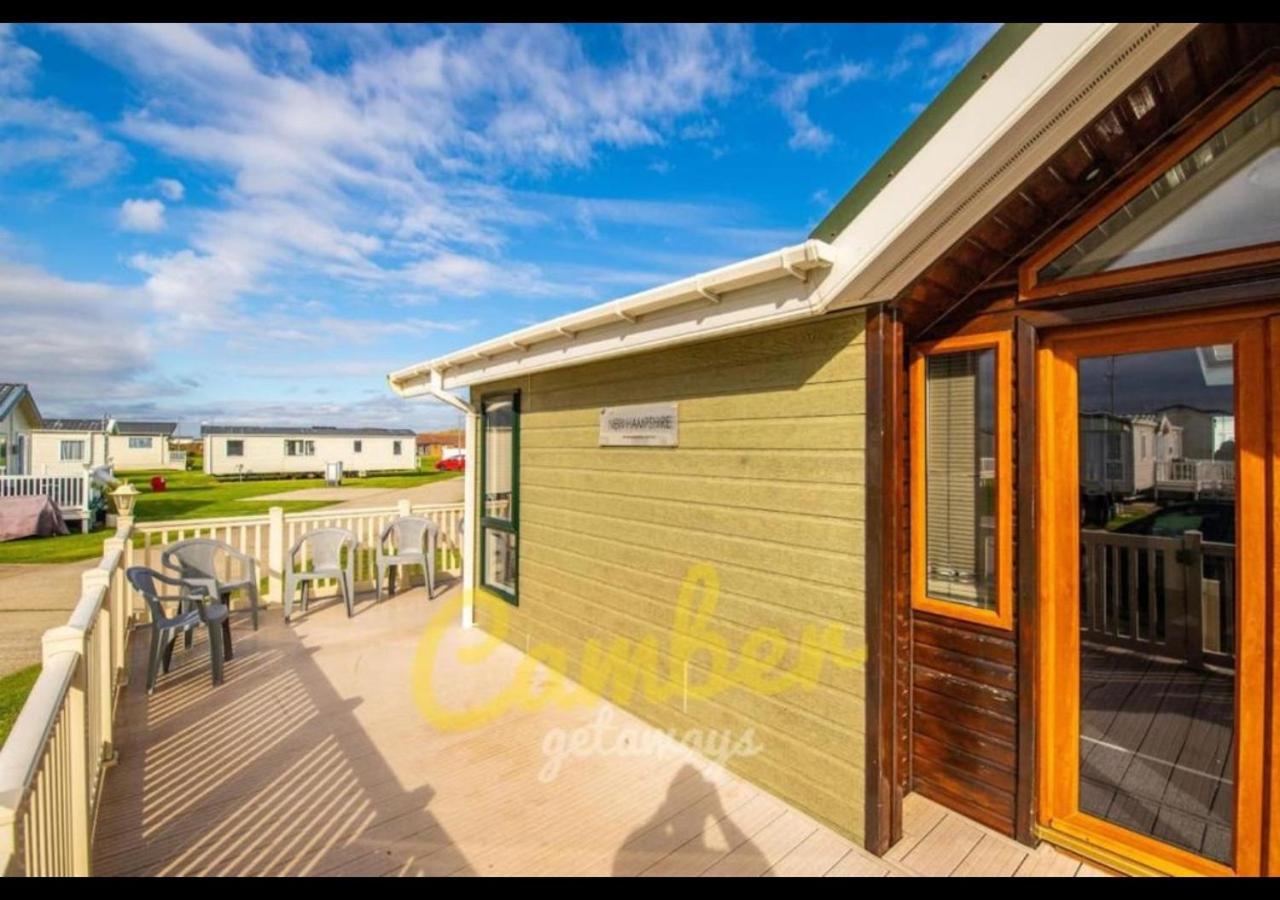 Mp768 - Camber Sands Holiday Park - Huge Lodge - Small Dog Friendly - Sleeps 8 외부 사진